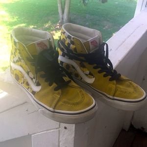 High Top Suede Vans in EUC!